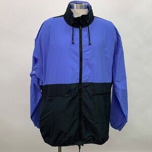 Maison Marigela Hooded Oversized Parka Jacket Size 48 XXL 10 12 Purple Black NWT